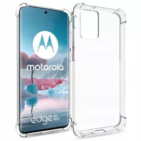   Motorola Edge 40 Neo Tok - Tech-Protect FlexAir Pro - Átlátszó