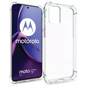   Motorola Moto G84 5G Tok - Tech-Protect FlexAir Pro - Átlátszó