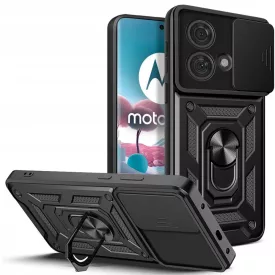   Motorola Edge 40 Neo Tok - Tech-Protect CamShield Pro - Fekete