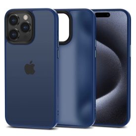 iPhone 15 Pro Tok - Tech-Protect MagMat - Matt Kék iPhone 15 Pro Tok - Tech-Protect MagMat - Matt Kék
