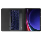 Samsung Galaxy Tab S9 FE+ Plus 12.4" X610 / X616B Tok - Tech-Protect SC Ceruzatartóval és Angol Billentyűzettel - Fekete