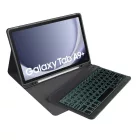 Samsung Galaxy Tab A9+ Plus 11" X210 / X215 / X216 Tok - Tech-Protect SC Ceruzatartóval és Angol Billentyűzettel - Fekete