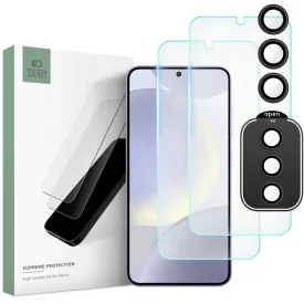   Samsung Galaxy S24+ Plus Kijelzővédő és Kameravédő Üvegfólia Készlet - Tech-Protect Supreme Set