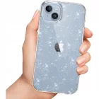 Samsung Galaxy S23 FE Tok - Tech-Protect FlexAir Hybrid - Átlátszó-Csillogó