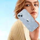Samsung Galaxy S23 FE Tok - Tech-Protect FlexAir Hybrid - Átlátszó-Csillogó