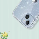 Samsung Galaxy S23 FE Tok - Tech-Protect FlexAir Hybrid - Átlátszó-Csillogó