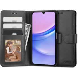 Samsung Galaxy A15 4G / 5G Tok - Tech-Protect Wallet - Fekete   Samsung Galaxy A15 4G / 5G Tok - Tech-Protect Wallet - Fekete