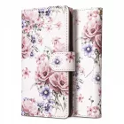 Samsung Galaxy A15 4G / 5G Tok - Tech-Protect Wallet - Pink Virágos