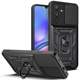   Samsung Galaxy A05s Tok - Tech-Protect CamShield Pro - Fekete