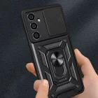 Samsung Galaxy A05s Tok - Tech-Protect CamShield Pro - Fekete
