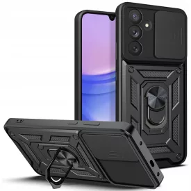   Samsung Galaxy A25 5G Tok - Tech-Protect CamShield Pro - Fekete