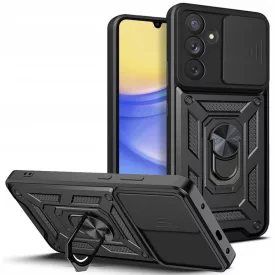  Samsung Galaxy A15 4G / 5G Tok - Tech-Protect CamShield Pro - Fekete