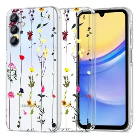   Samsung Galaxy A15 4G / 5G Tok - Tech-Protect FlexAir+ - Virágos