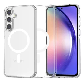   Samsung Galaxy A35 5G Tok - Tech-Protect FlexAir Hybrid MagSafe - Átlátszó