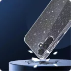 Samsung Galaxy A05s Tok - Tech-Protect FlexAir - Átlátszó-Csillogó