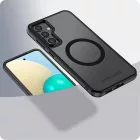 Samsung Galaxy A35 5G Tok - Tech-Protect MagMat MagSafe - Matt Átlátszó-Fekete