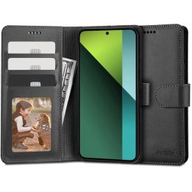   Xiaomi Redmi Note 13 Pro 5G / Poco X6 5G Tok - Tech-Protect Wallet - Fekete