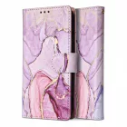 Samsung Galaxy A55 5G Tok - Tech-Protect Wallet - Pink Márvány