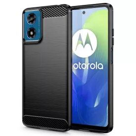   Motorola Moto G24 / G24 Power / G04 Tok - Tech-Protect TPUCarbon - Fekete