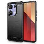 Xiaomi Redmi Note 13 Pro 4G / LTE Tok - Tech-Protect TPUCarbon - Fekete