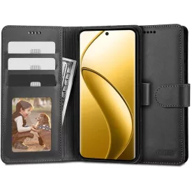   Realme 12 Pro 5G / 12 Pro+ 5G Tok - Tech-Protect Wallet - Fekete