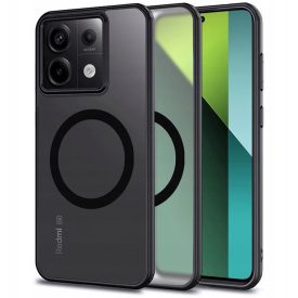 Xiaomi Redmi Note 13 Pro 5G / Poco X6 5G Tok - Tech-Protect MagMat MagSafe - Matt Fekete   Xiaomi Redmi Note 13 Pro 5G / Poco X6 5G Tok - Tech-Protect MagMat MagSafe - Matt Fekete