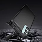 Samsung Galaxy M15 5G Tok - Tech-Protect TPUCarbon - Fekete