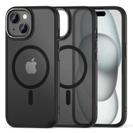 iPhone 15 Tok - Tech-Protect MagMat 2 MagSafe - Matt Fekete iPhone 15 Tok - Tech-Protect MagMat 2 MagSafe - Matt Fekete