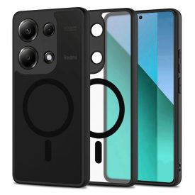 Xiaomi Redmi Note 13 4G / LTE Tok - Tech-Protect MagMat MagSafe - Matt Fekete   Xiaomi Redmi Note 13 4G / LTE Tok - Tech-Protect MagMat MagSafe - Matt Fekete