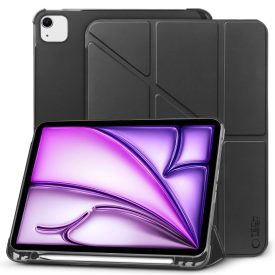   iPad Air 13" (2024-2025) Tok - Tech-Protect SC Pen Origami - Fekete