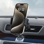 Tech-Protect V7 Autós Tartó - Tapadókorong + Szellőzőrács - Fekete