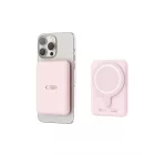 Tech-Protect LifeMag PB10 MagSafe Powerbank - 5000mAh 15W USB-C - Rózsaszín
