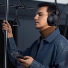 Baseus Bass 30 Max Vezeték Nélküli On-Ear Bluetooth 5.3 Fejhallgató - Fekete