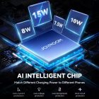 Joyroom JR-ZS409 Mágneses Tartó + 15W Induktív Töltő - Szellőzőrácsba - Fekete