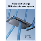 Joyroom JR-PBM08 Ultravékony MagSafe / Qi Power Bank 5000mAh 20W CCC - Szürke