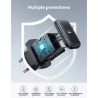 Joyroom JR-TCF23 Hálózati Töltő 25W - USB-C SFC / PPS / PD - Fekete + C - C Kábel 1m