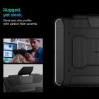 iPad Pro 13" (2024) Tok - Spigen Rugged Armor Pro - Fekete