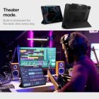 iPad Pro 13" (2024) Tok - Spigen Rugged Armor Pro - Fekete