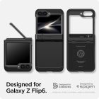 Samsung Galaxy Z Flip 6 Tok - Spigen Tough Armor Pro - Fekete