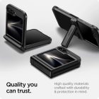 Samsung Galaxy Z Flip 6 Tok - Spigen Tough Armor Pro - Fekete