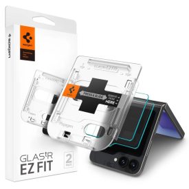   Samsung Galaxy Z Flip 6 Kijelzővédő Üvegfólia - Spigen Glas.tR EZ Fit x 2 db