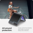 Samsung Galaxy Z Flip 6 Kijelzővédő Üvegfólia - Spigen Glas.tR EZ Fit x 2 db