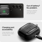 Samsung Galaxy Buds 3 / 3 Pro Tok - Spigen Rugged Armor - Fekete