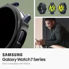 Samsung Galaxy Watch 7 (40mm) Tok - Spigen Liquid Air - Fekete