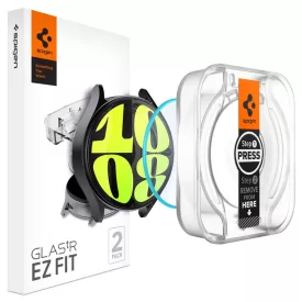   Samsung Galaxy Watch 7 (40mm) Kijelzővédő Üvegfólia - Spigen Glas.tR EZ Fit x 2 db