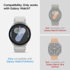 Samsung Galaxy Watch 7 (44mm) Kijelzővédő Üvegfólia - Spigen Glas.tR EZ Fit x 2 db