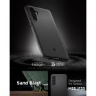 Samsung Galaxy M55 5G Tok - Spigen Essential SandBlast - Fekete