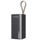Wozinsky K65+ Powerbank - 30000mAh 65W - 2x USB-C + 1x USB-A - Szürke