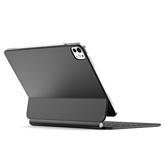 iPad Pro 11" (2024) Tok és Billentyűzet - Dux Ducis MK Keyboard Case - Fekete