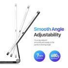 iPad Pro 11" (2024) Tok és Billentyűzet - Dux Ducis MK Keyboard Case - Fekete